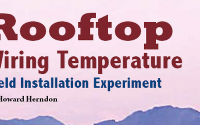 Wiring Temperature Field Installation Experiment by Howard Herndon